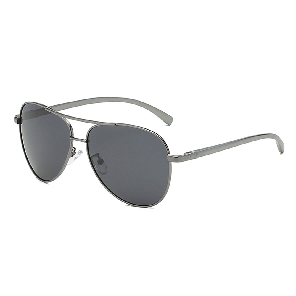 Lunettes de Soleil Homme Techsuit 2150, Polarisées, Protection UV, Gris