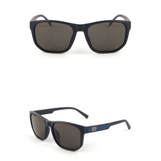 Lunettes de Soleil Homme Techsuit 8502, Polarisées, Protection UV, Bleu Mat Gris