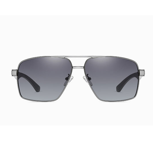 Lunettes de Soleil Homme Techsuit LM001, Polarisées, Protection UV, Gris Gradient