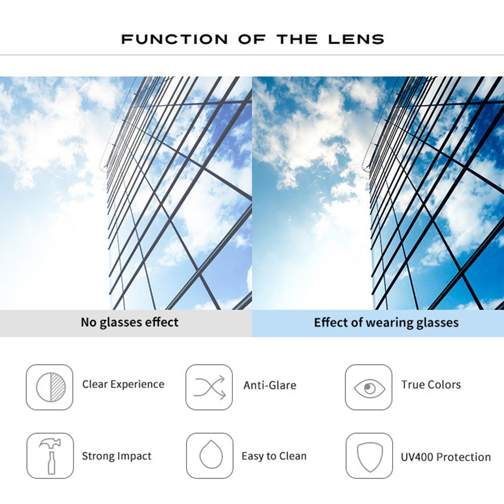 Men's Techsuit LM001 Sunglasses, Polarized, UV Protection, Photochromic Gray