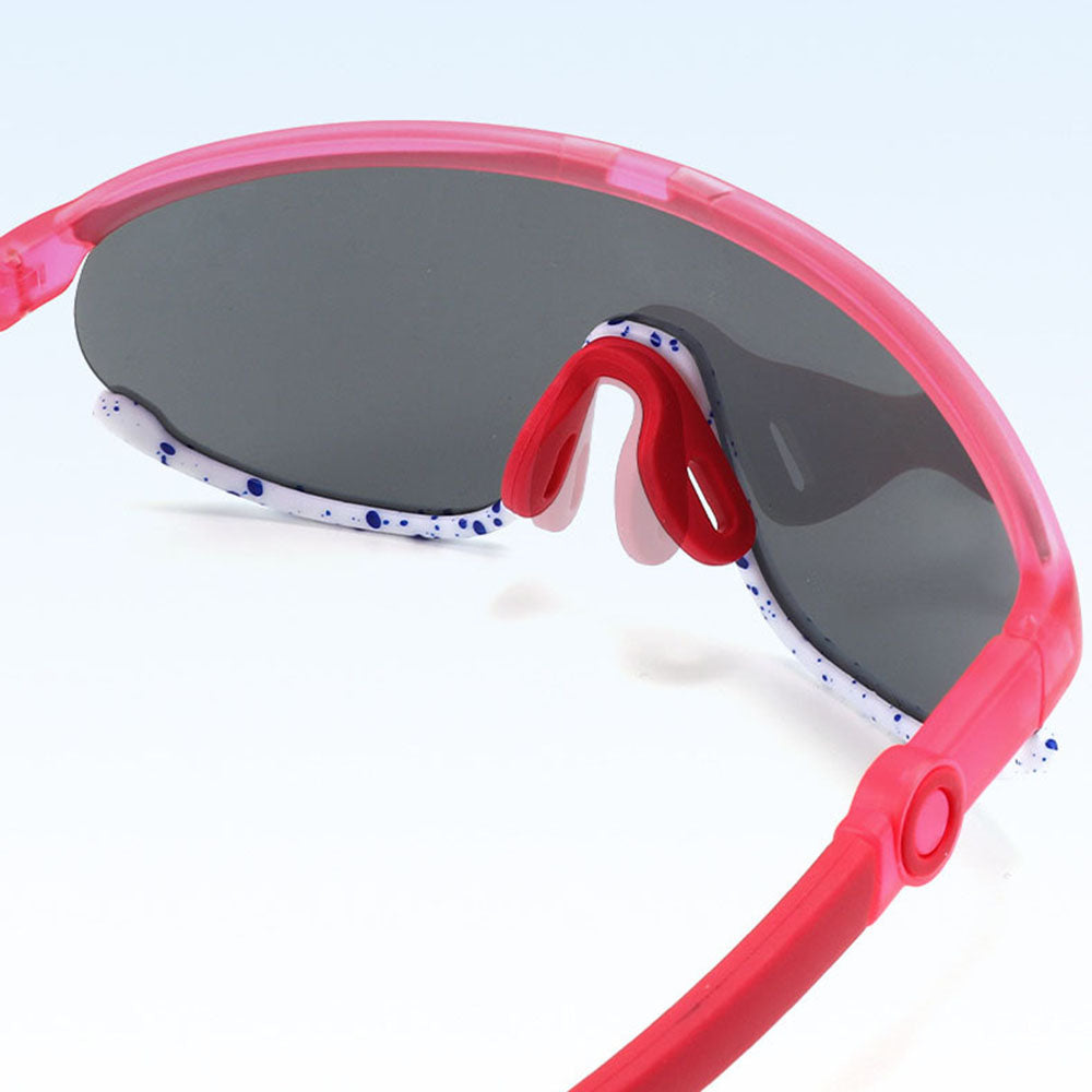 Lunettes de Soleil Enfants Techsuit 2025, Polarisées, Protection UV, Rose