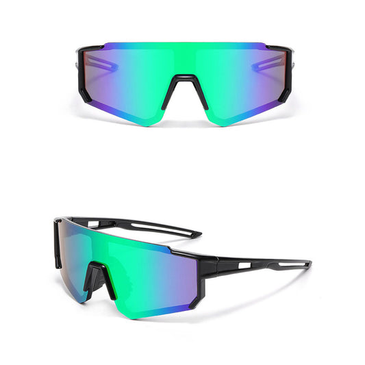 Lunettes de Soleil Enfants Techsuit R601, Polarisées, Protection UV, Noir Vert
