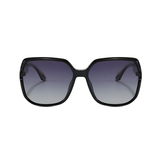 Lunettes de Soleil Femme Techsuit 5228, Polarisées, Noir Doré