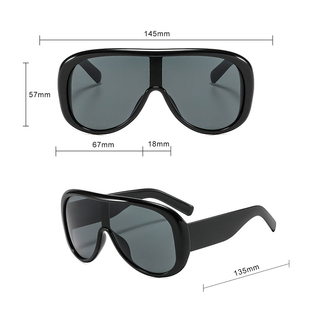 Lunettes de Soleil Femme Techsuit 89337, Noires