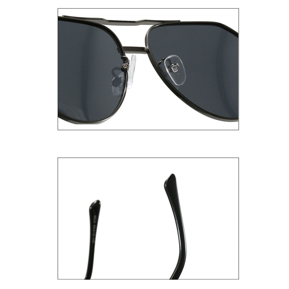 Lunettes de Soleil Unisex Techsuit 8622, Polarisées, Protection UV, Dorées