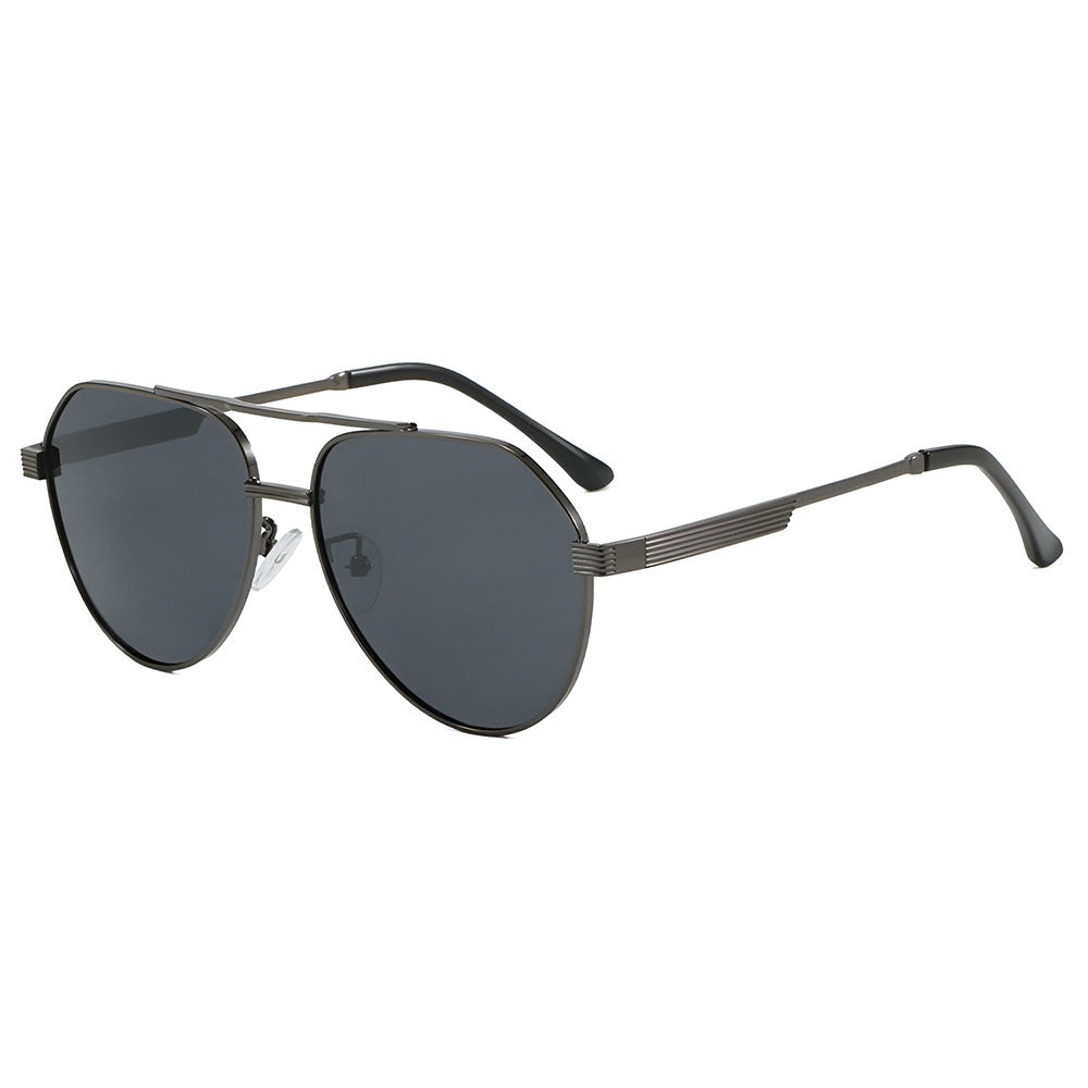 Lunettes de Soleil Unisex Techsuit 8622, Polarisées, Protection UV, Gris Foncé