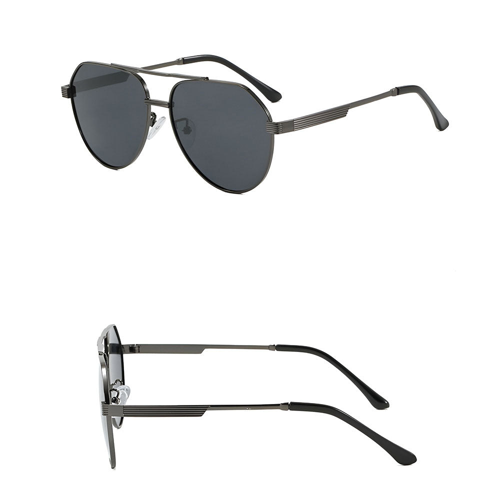 Lunettes de Soleil Unisex Techsuit 8622, Polarisées, Protection UV, Gris Foncé