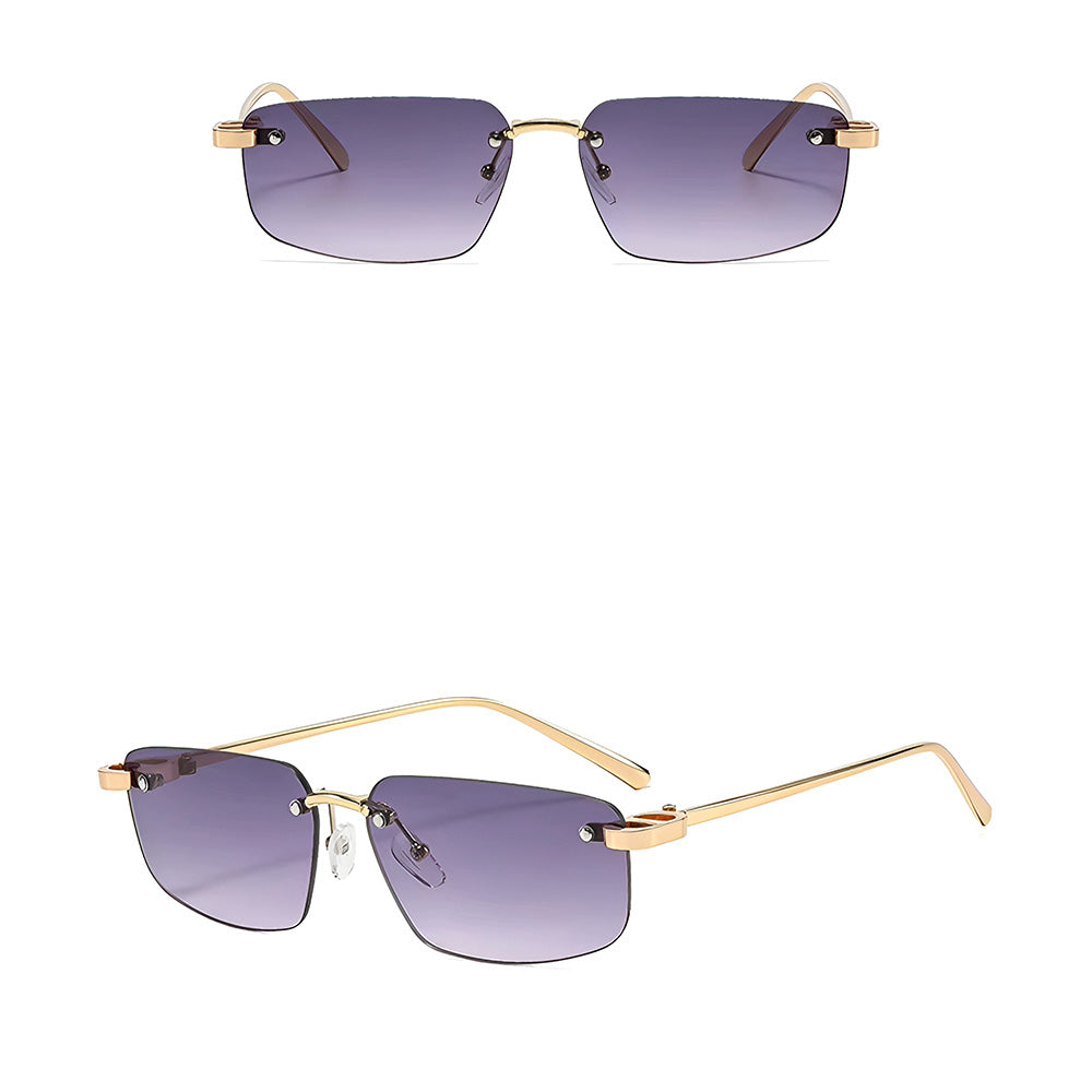 Lunettes de Soleil Unisex Techsuit S098, Or Violet