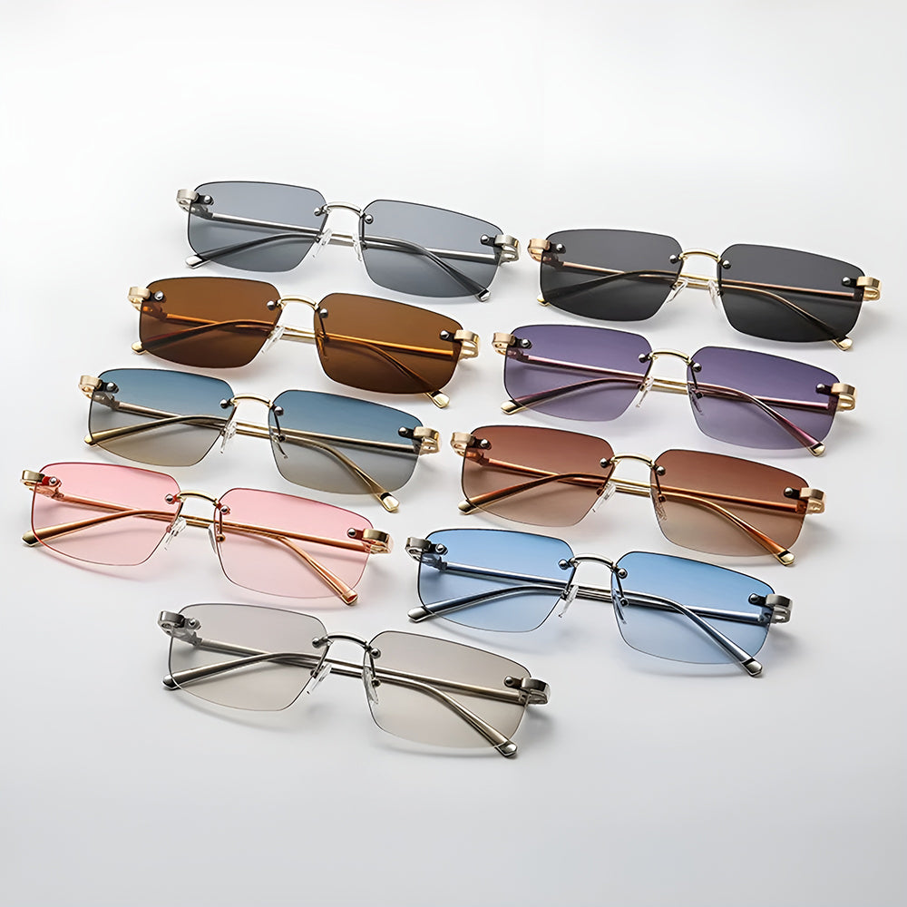 Lunettes de Soleil Unisex Techsuit S098, Or Violet