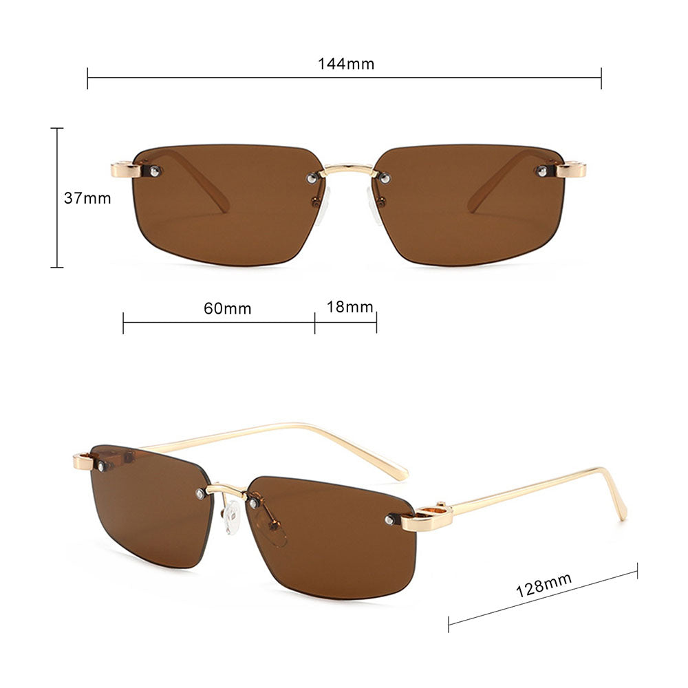 Lunettes de Soleil Unisex Techsuit S098, Or Violet