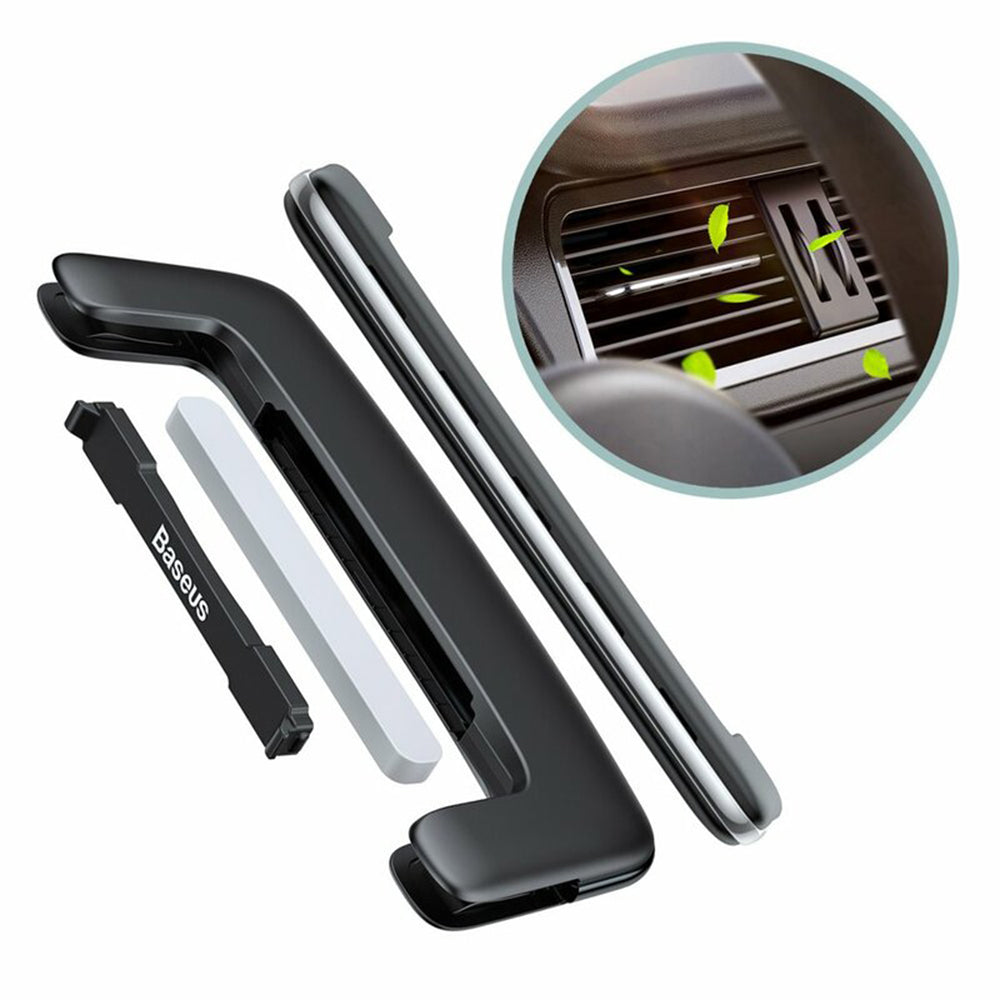 Désodorisant Auto Baseus Paddle Ultrathin, Argenté SUXUN-BP0S