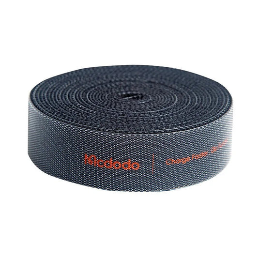Organisateur de câbles McDodo VS-0961 Belt, Velcro, 3m, Noir