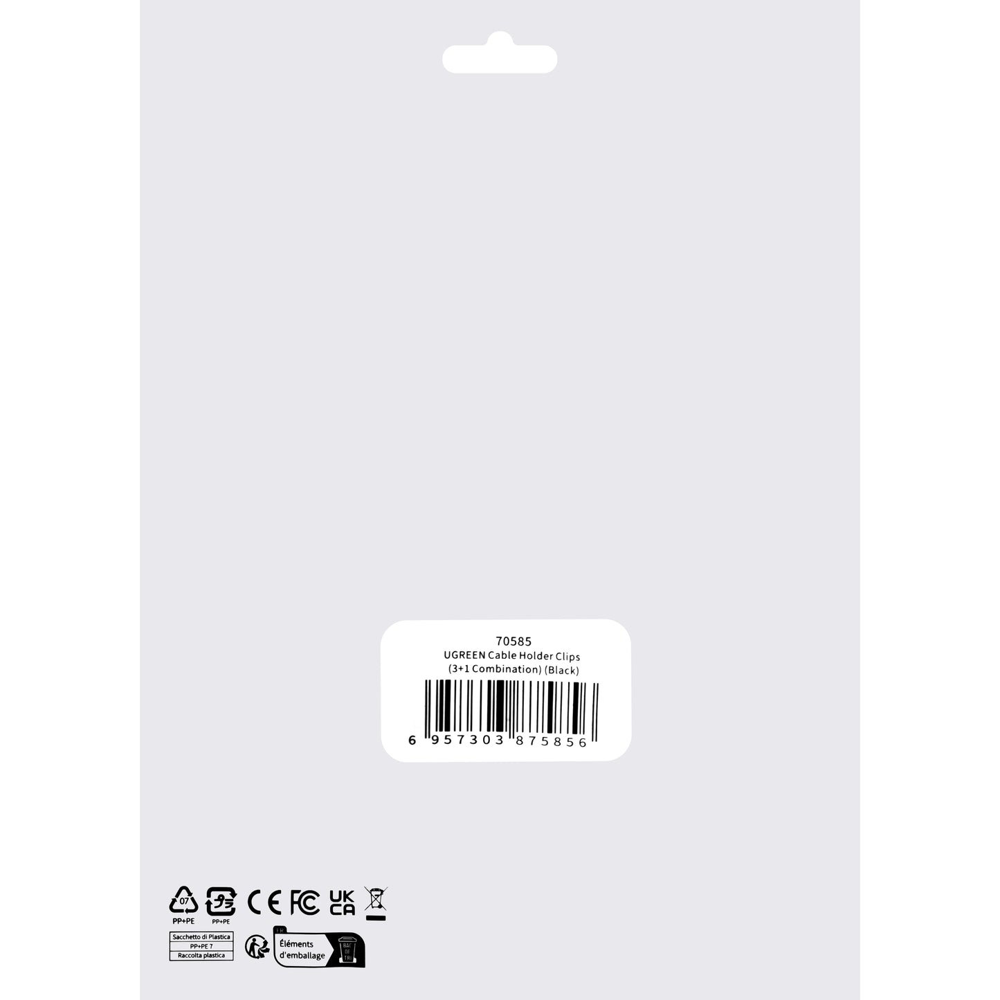 Range-câbles UGREEN LP208, noir