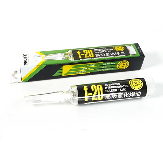 Pâte à braser Relife F-20, Hydrogénée, 10 ml
