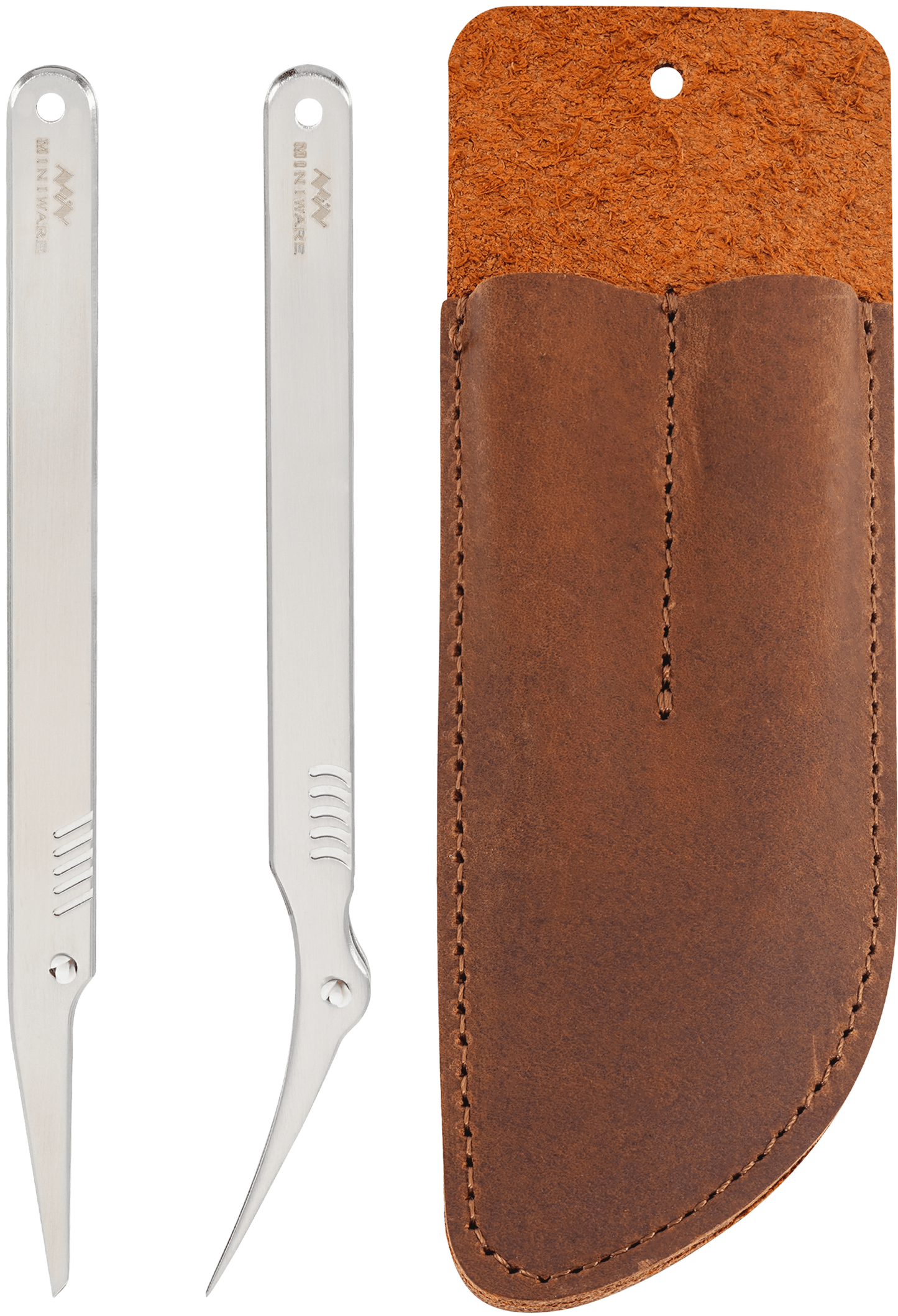 Pince à épiler professionnelle Miniware, 2en1