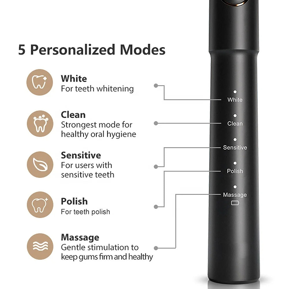 Bitvae E11 Electric Toothbrush, Black