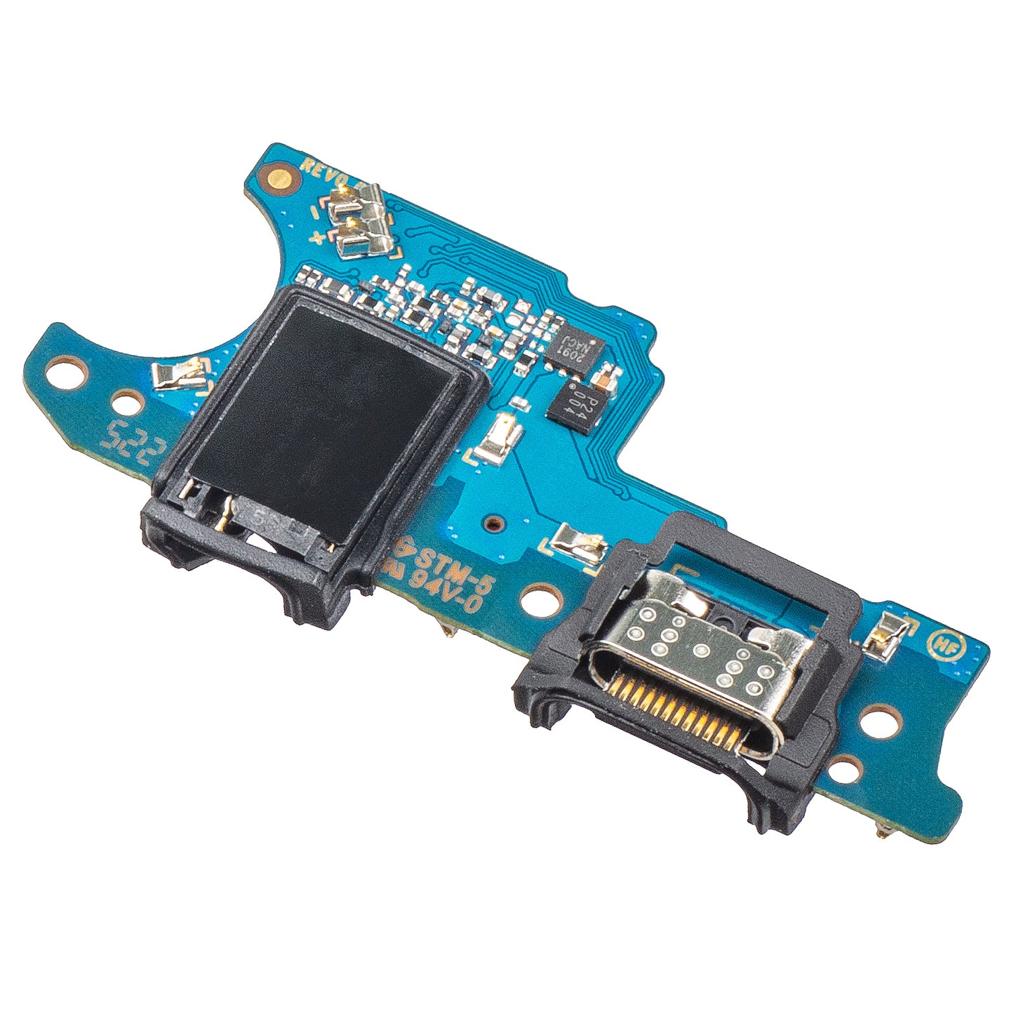 Carte avec connecteur de charge - Audio - Microphone Samsung Galaxy A03s A037, Version Europe, Service Pack GH81-21245A