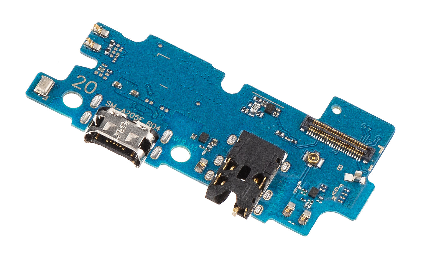 Carte avec Connecteur de Charge - Audio - Microphone Samsung Galaxy A20 A205