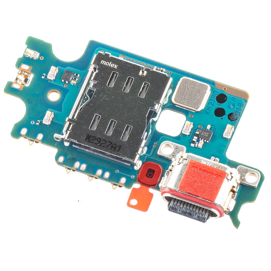 Carte avec connecteur de charge - Microphone - Module de lecture SIM Samsung Galaxy S22+ 5G S906, Service Pack GH96-14805A