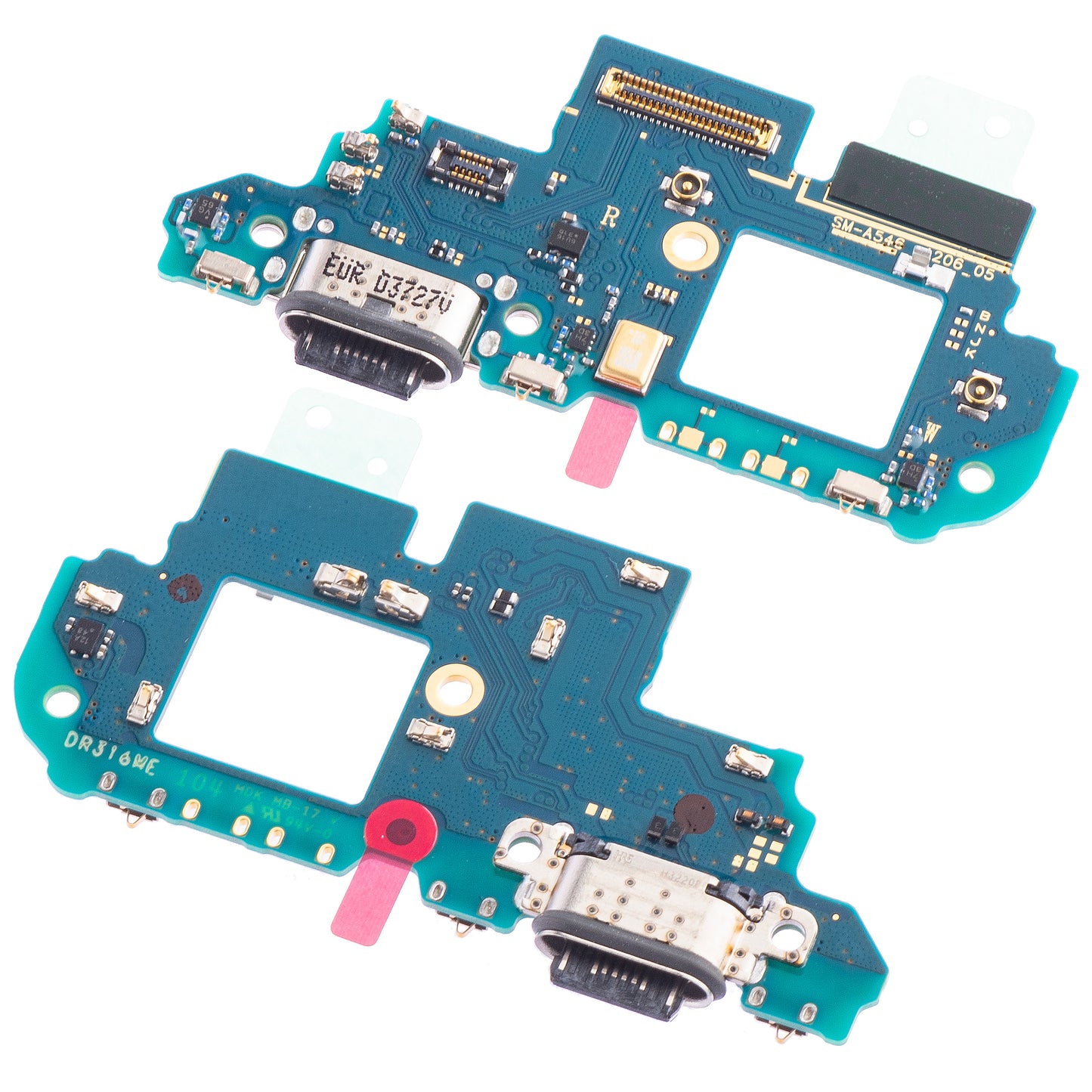 Carte avec connecteur de charge - Microphone Samsung Galaxy A54 5G A546, Service Pack GH96-15666A