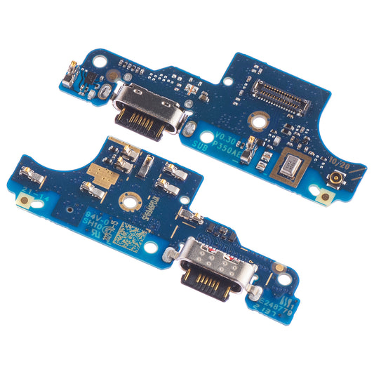 Plate with Charging Connector - Microphone Motorola Moto G20, Service Pack 5P68C18555