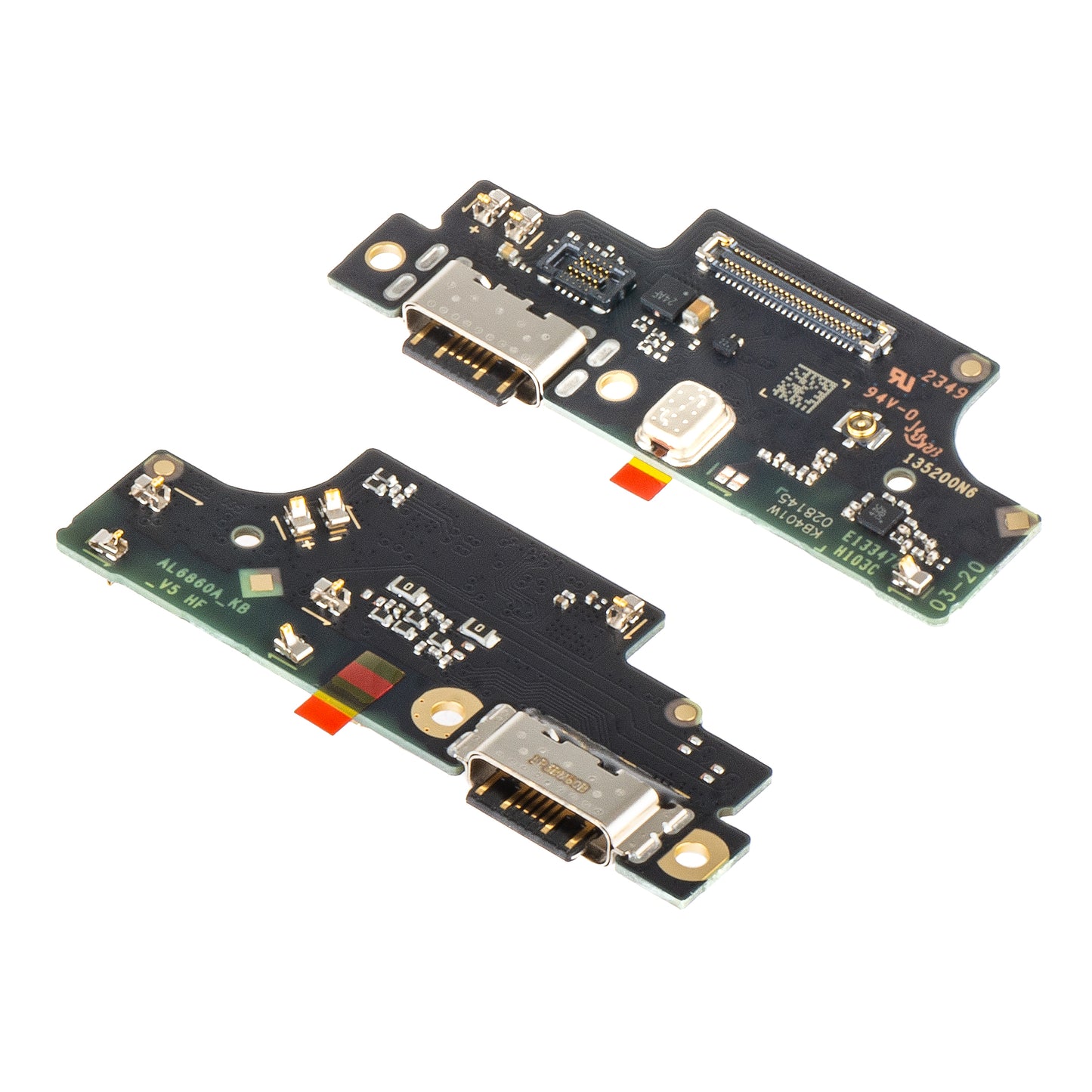 Carte avec Connecteur de Charge - Microphone Xiaomi Poco M6 Pro 4G, Pack de Service 5600040N6P00