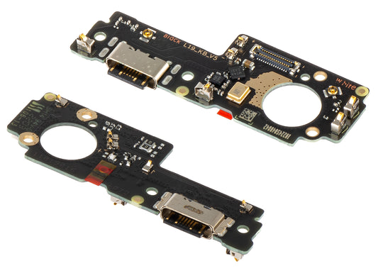 Plaque avec Connecteur de Charge - Microphone Xiaomi Redmi 10 5G, Service Pack 5600070L1900