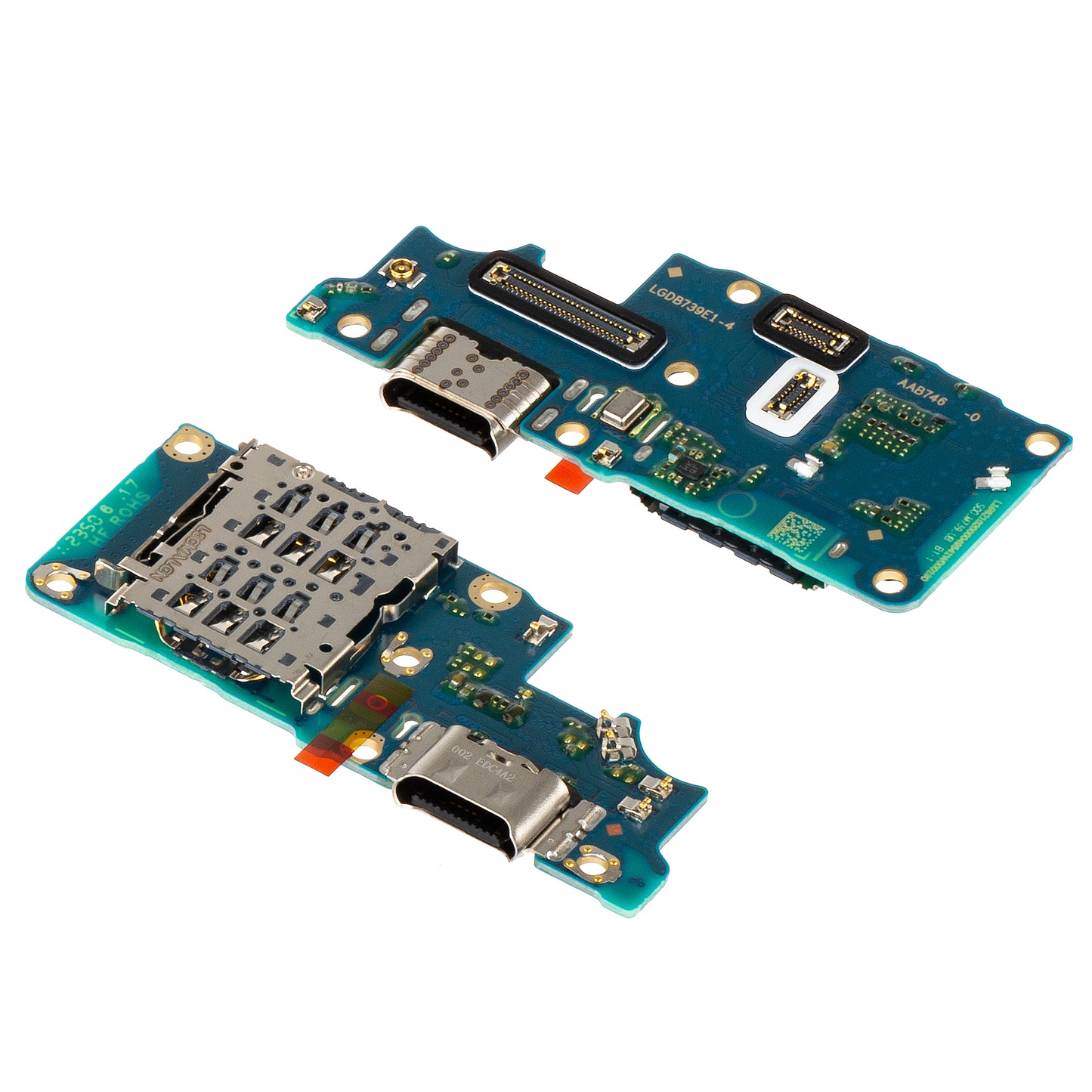 Carte avec connecteur de charge - Microphone - Realme 12+ / 12 SIM Reader Module, Service Pack 621024000075