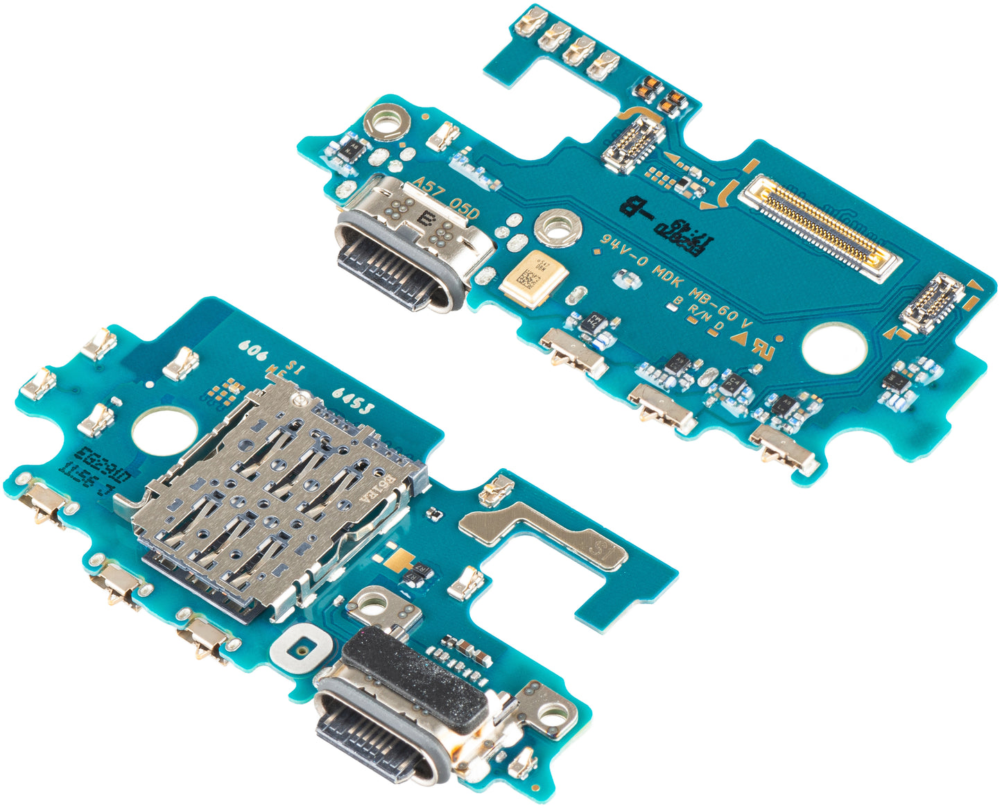 Carte avec connecteur de charge - Microphone - Module lecteur SIM Samsung Galaxy A57 5G, Service Pack GH96-20947A