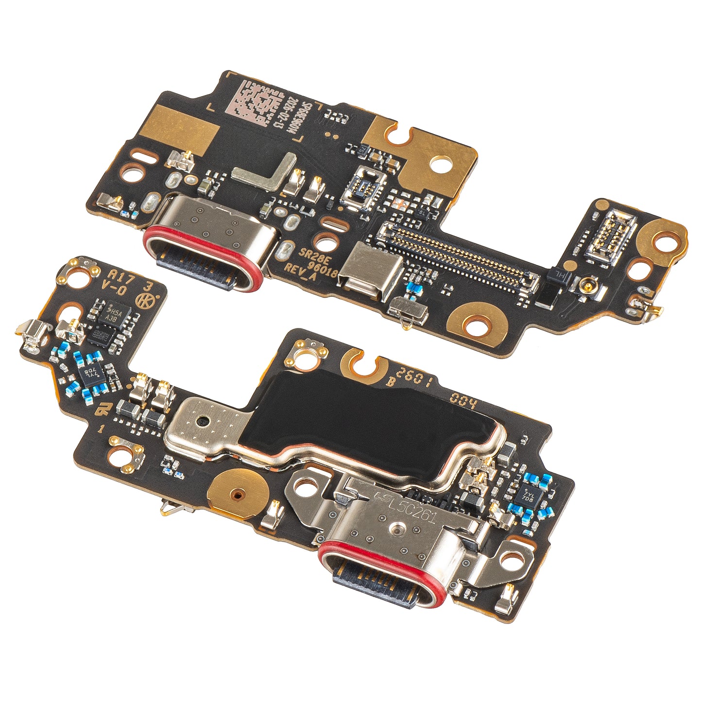 Carte avec Connecteur de Charge - Microphone Motorola Razr 2026 / Razr 70, Service Pack 5B28C32266