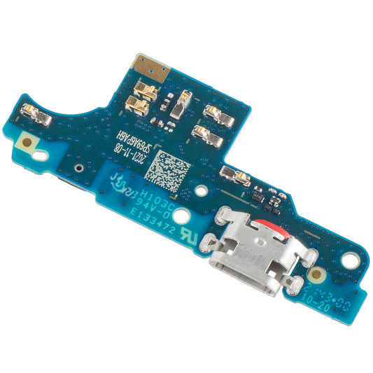 Motorola Moto Moto E7 Plus Microphone Charging Connector Plate, Service Pack 5P68C17424