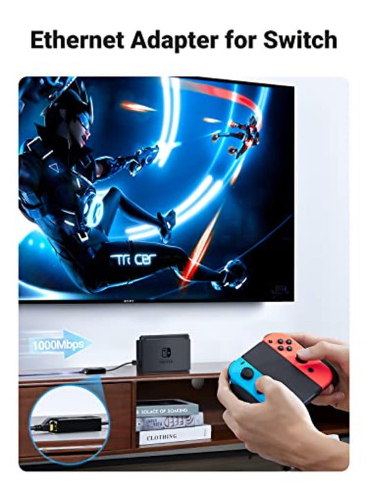 UGREEN CR111 Network Card, RJ45, USB 3.0, White