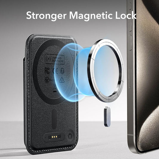 Portefeuille MagSafe, ESR, Classic Geo, Noir