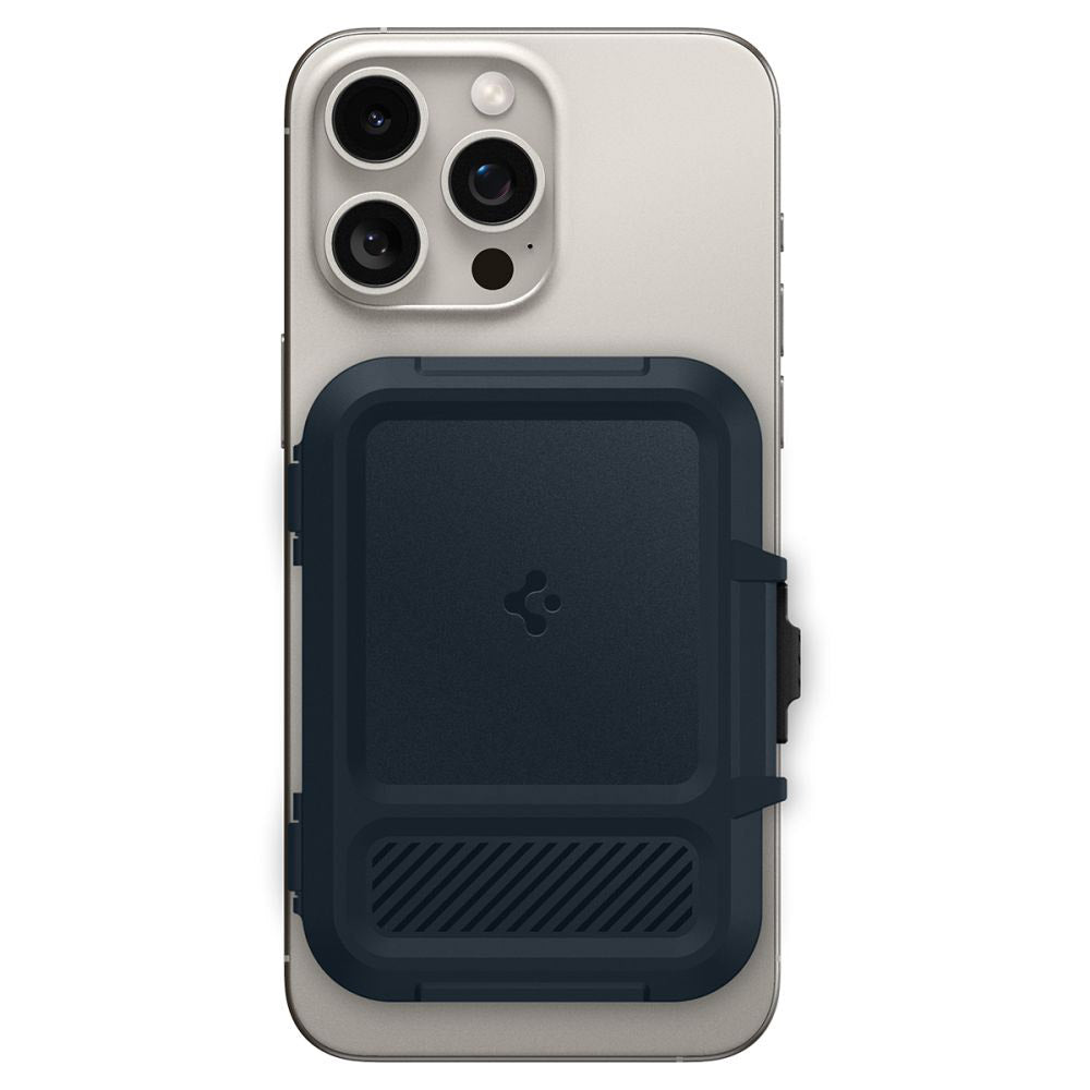Portefeuille MagSafe, Spigen, Lock Fit, Noir
