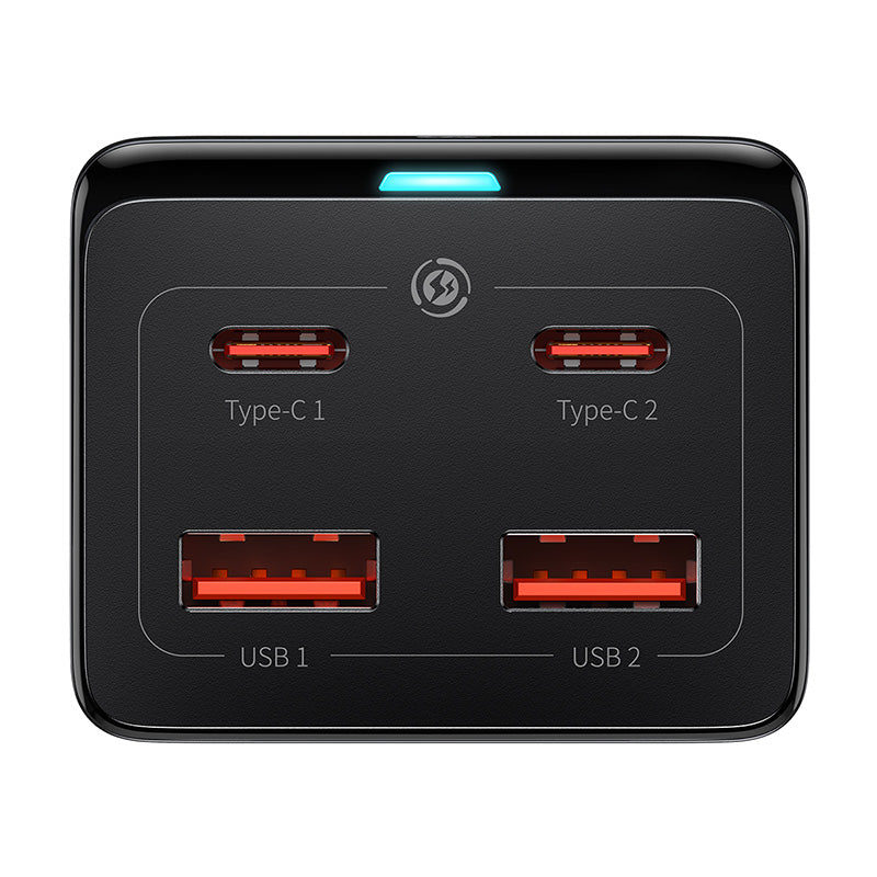 Rallonge Baseus PowerCombo US, 1 x Prise, Noir PSZM000201