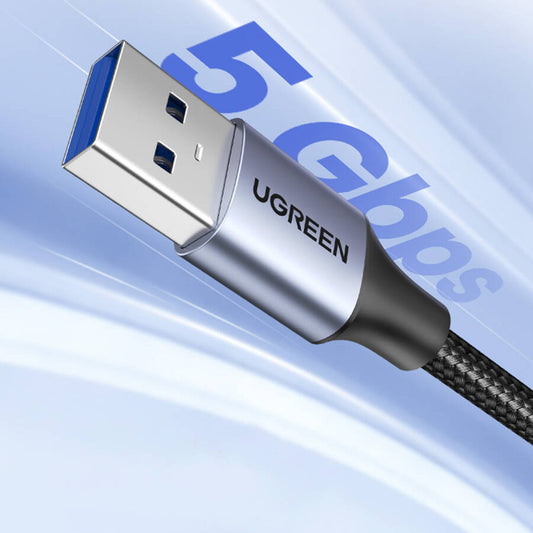USB 3.0 UGREEN US115 Prolongateur USB 3.0, 1m, Gris