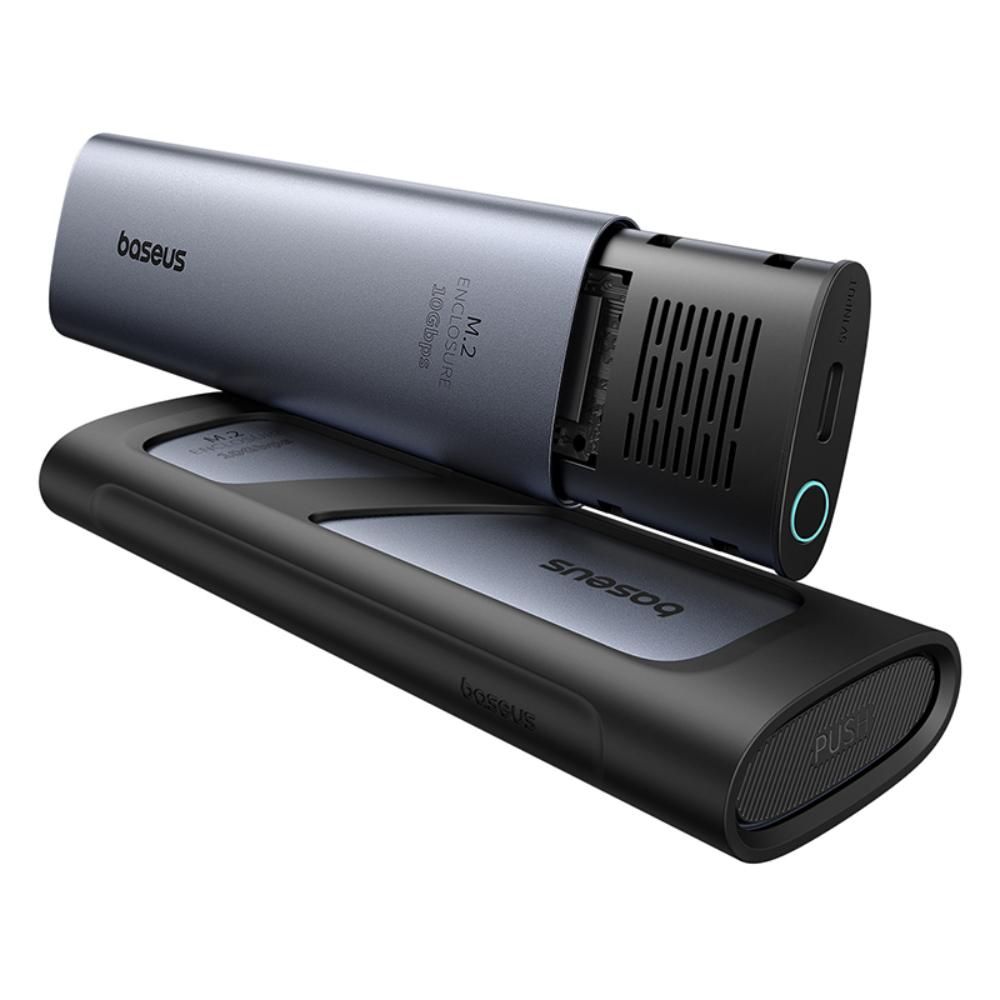 Rack Baseus FlyJoy Series pour SSD M.2 NVMe, Gris B00760600811-01