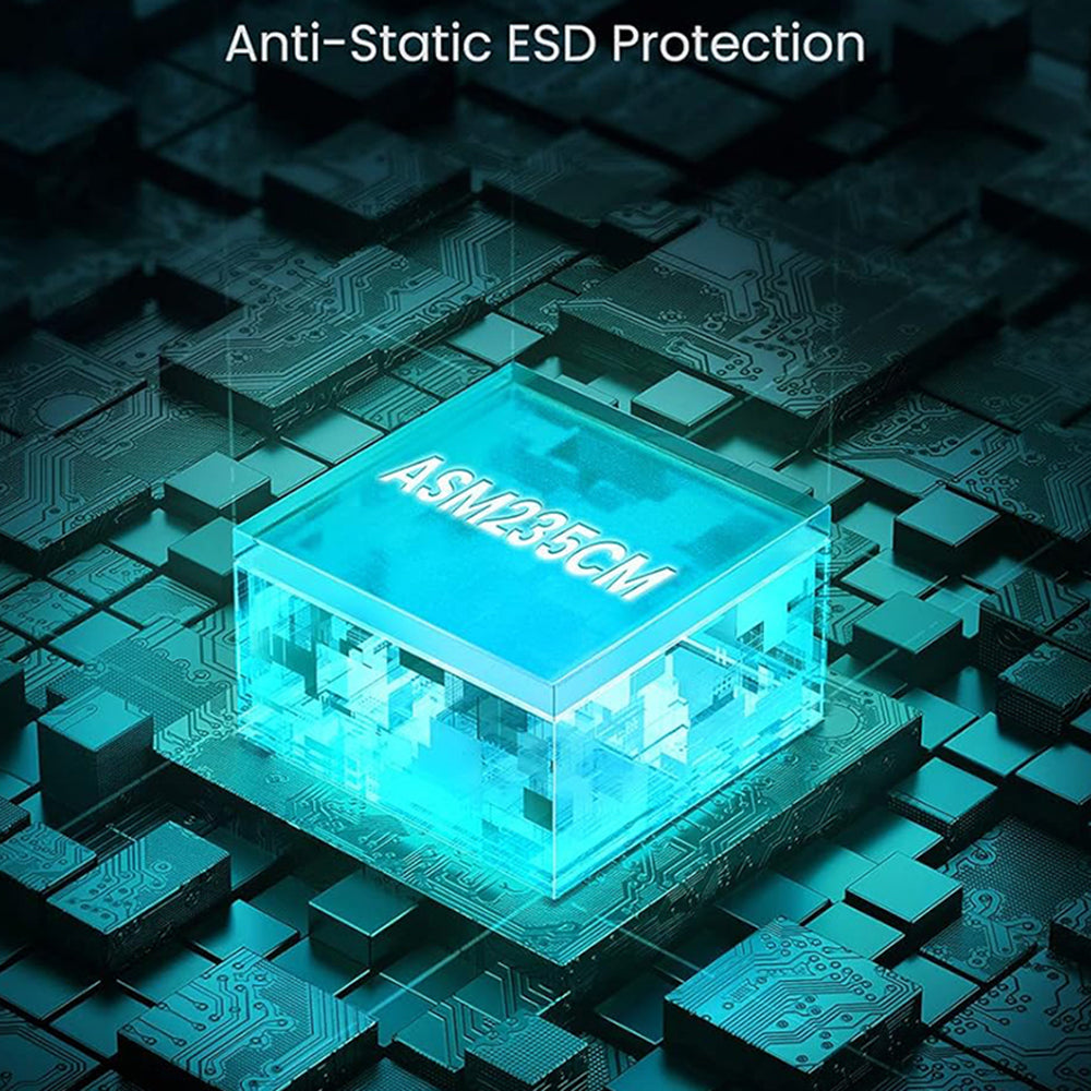 Rack UGREEN CM300 (70499) pour HDD / SSD SATA 2.5 pouces, USB-C, Gris