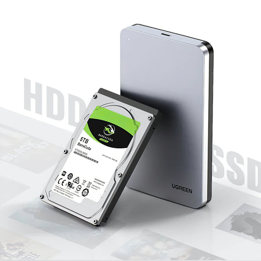 Rack UGREEN CM300 pour HDD / SSD SATA 2,5 pouces, USB 3.1, Gris