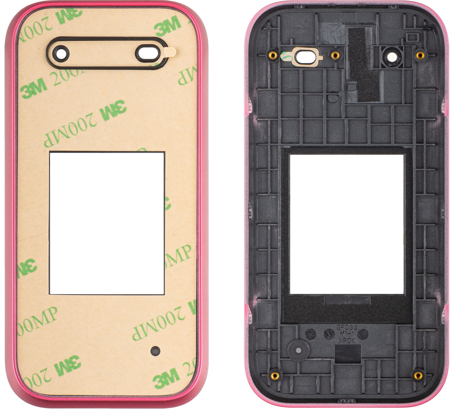 Un étui coque pour HMD 2660 Flip, rouge