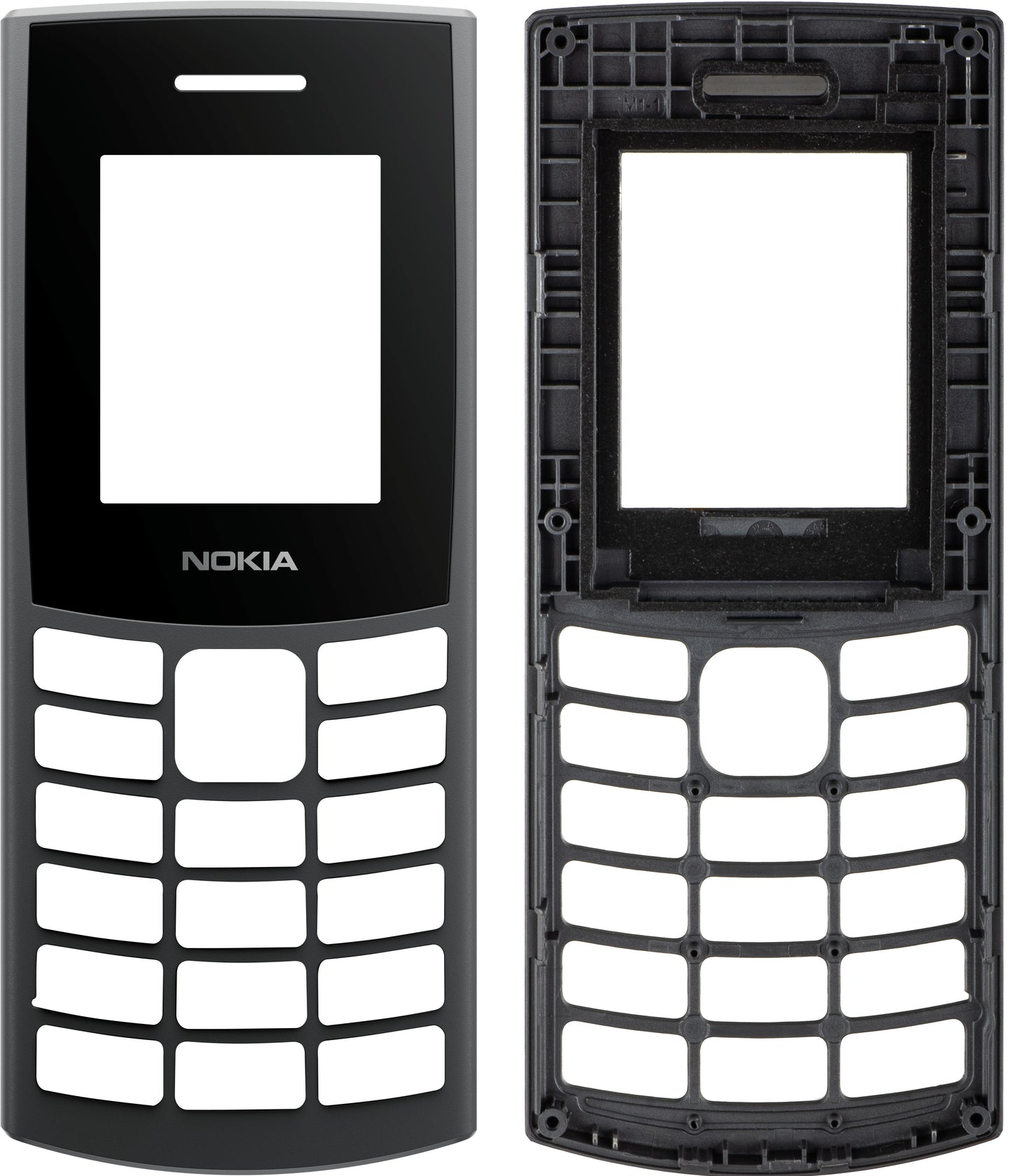 Couverture avant pour Nokia 105 4G 2e Édition, Charbon