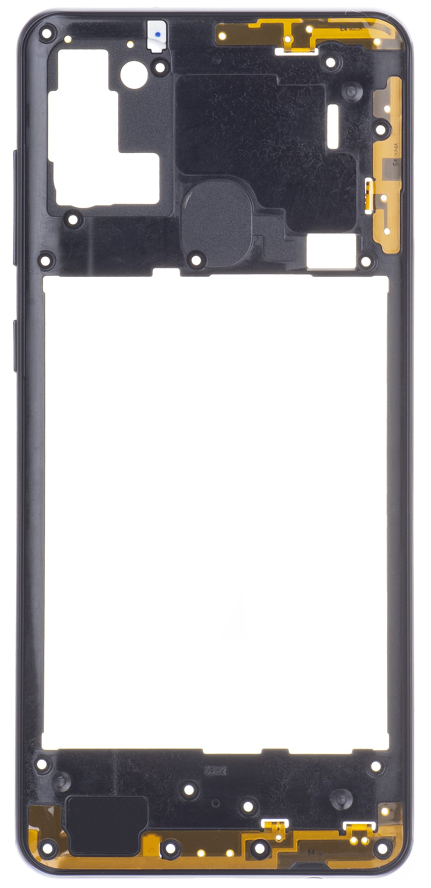 Coque Centrale Samsung Galaxy A21s A217, Noire