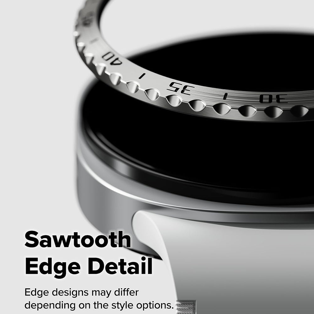 Cadre de protection Ringke Inner Styling pour Samsung Galaxy Watch8 Classic, Noir
