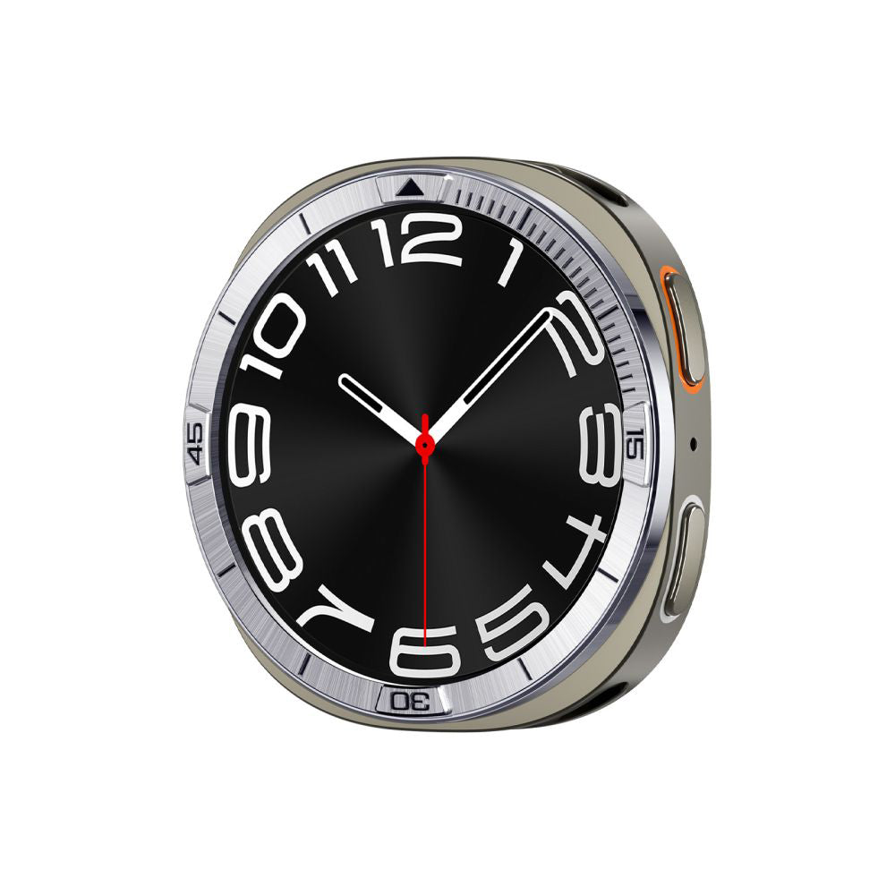 Cadre de protection Spigen Tune Pilot pour Samsung Galaxy Watch8 44mm, Argenté ACS10009