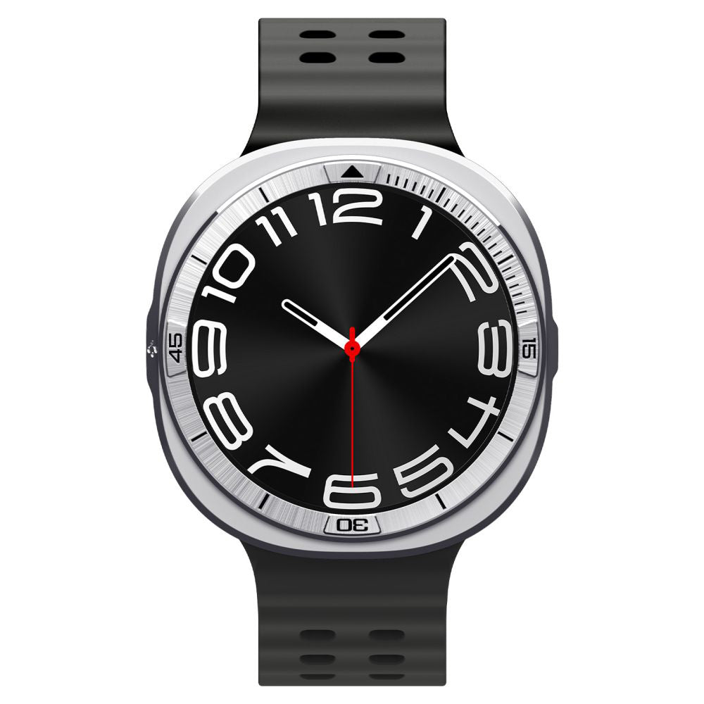 Cadre de protection Spigen Tune Pro Pilot pour Samsung Galaxy Watch9 / Watch8 44mm, Argent ACS10011