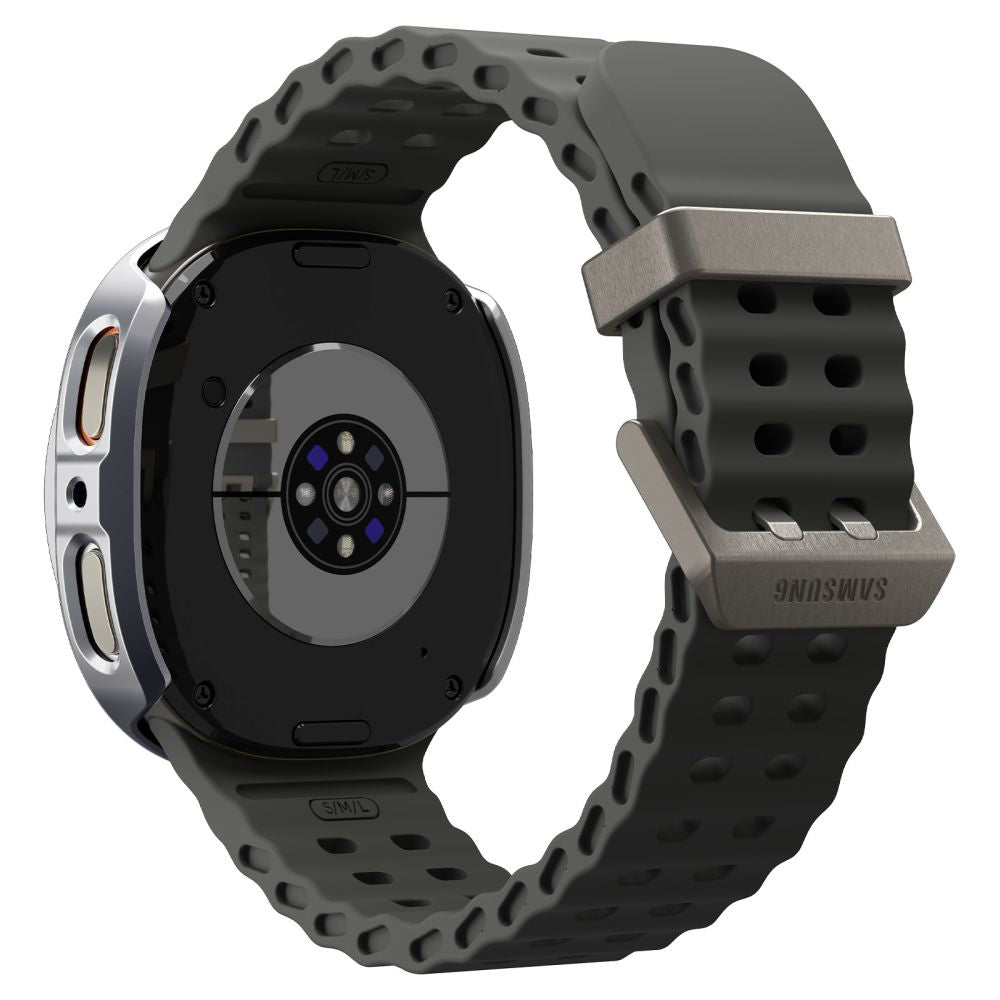 Cadre de protection Spigen Tune Pro Pilot pour Samsung Galaxy Watch9 / Watch8 44mm, Argent ACS10011