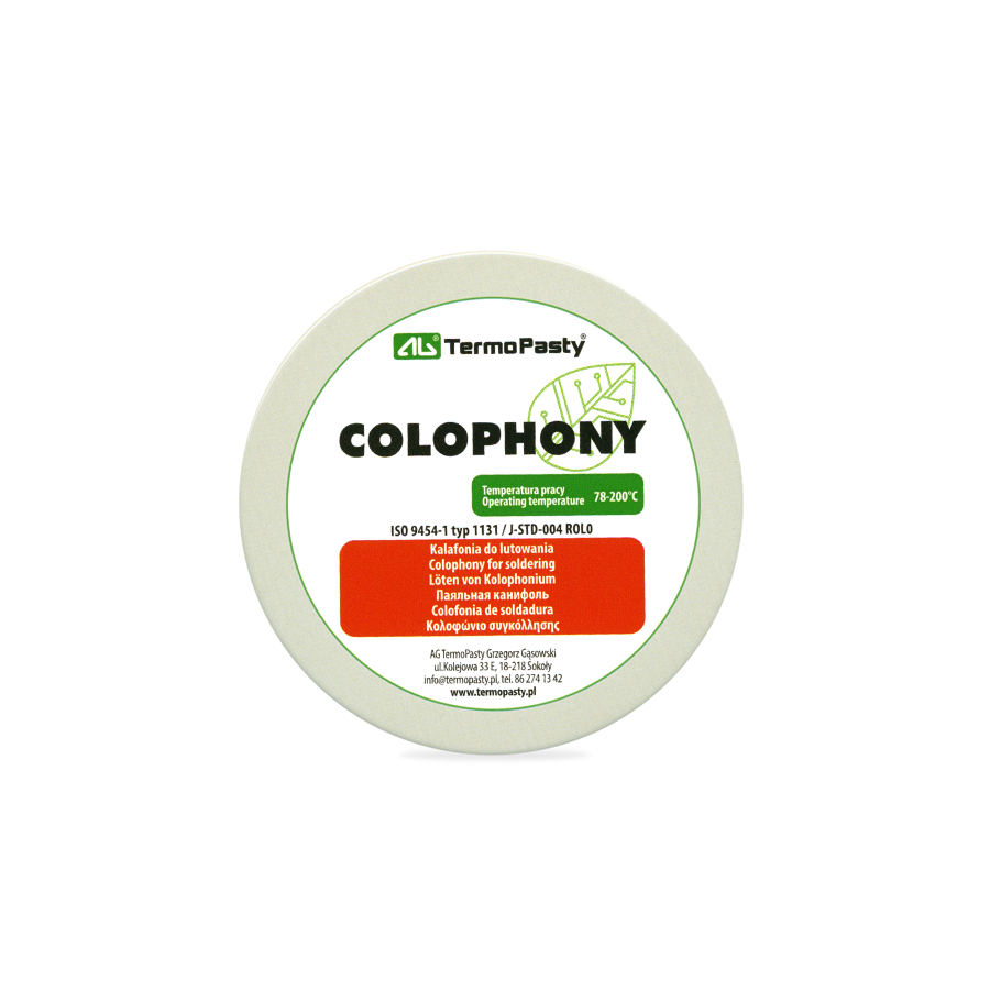 Résine Flux Colophane AG Termopasty, 20g ART.AGT-033