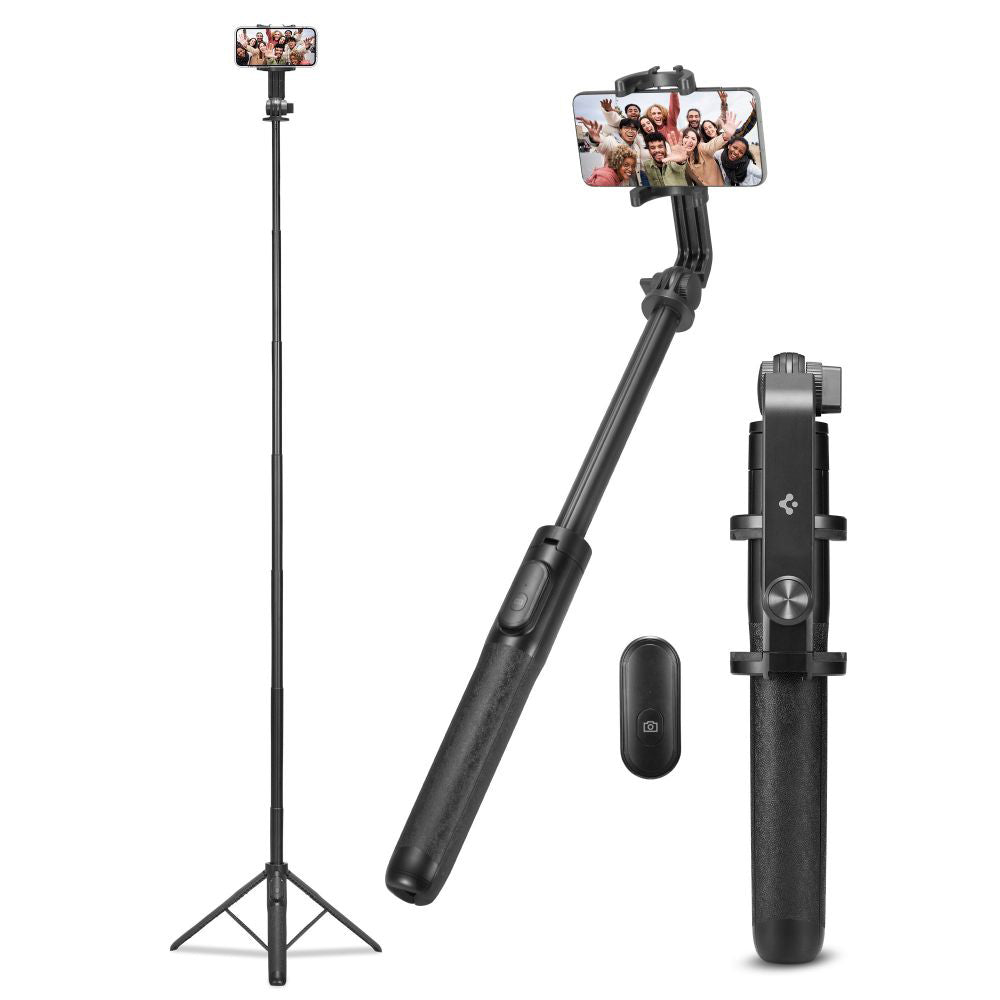 Selfie Stick Bluetooth Spigen S560W, Universel, Noir