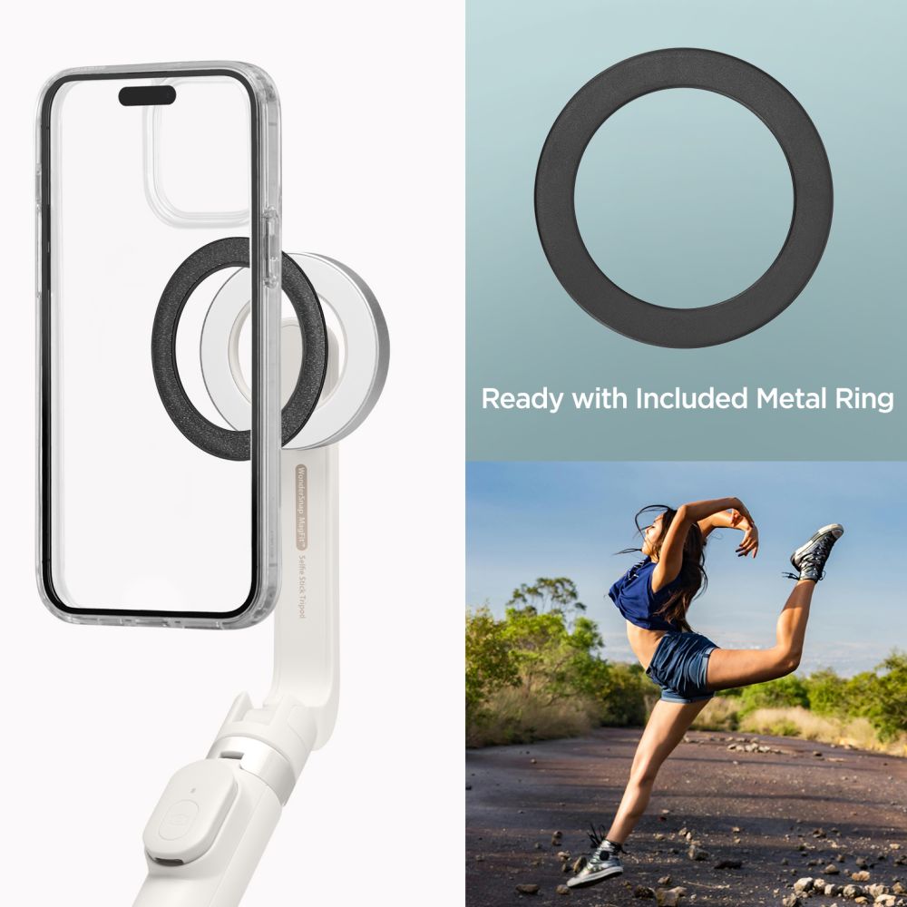 Perche à selfie Bluetooth Spigen S571W, Universelle, Beige