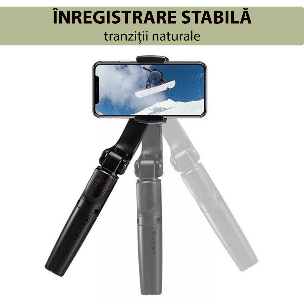 Stabilisateur Gimbal Spigen S610W, Universel, Noir
